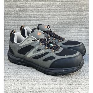 Aggressor Men's Steel Toe & Plate Safety Hiking Work Shoes 12 US Men